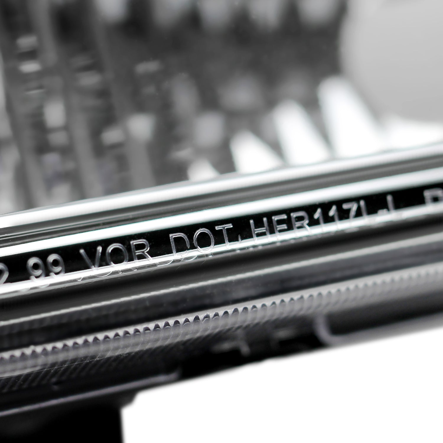 1999-2004 Ford Excursion F-250/350/450/550 Crystal Headlights Chrome/Clear