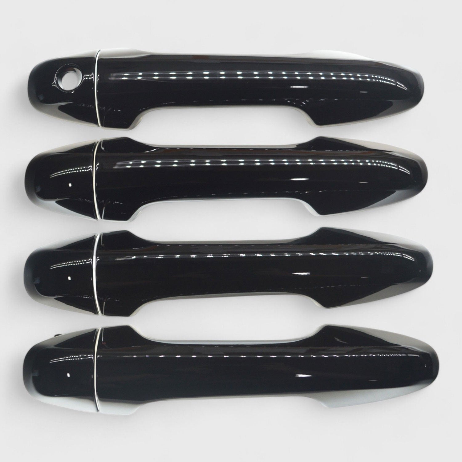 2016-2024 Toyota Tacoma Door Handle Cover Gloss Black 8Pcs ABS Plastic