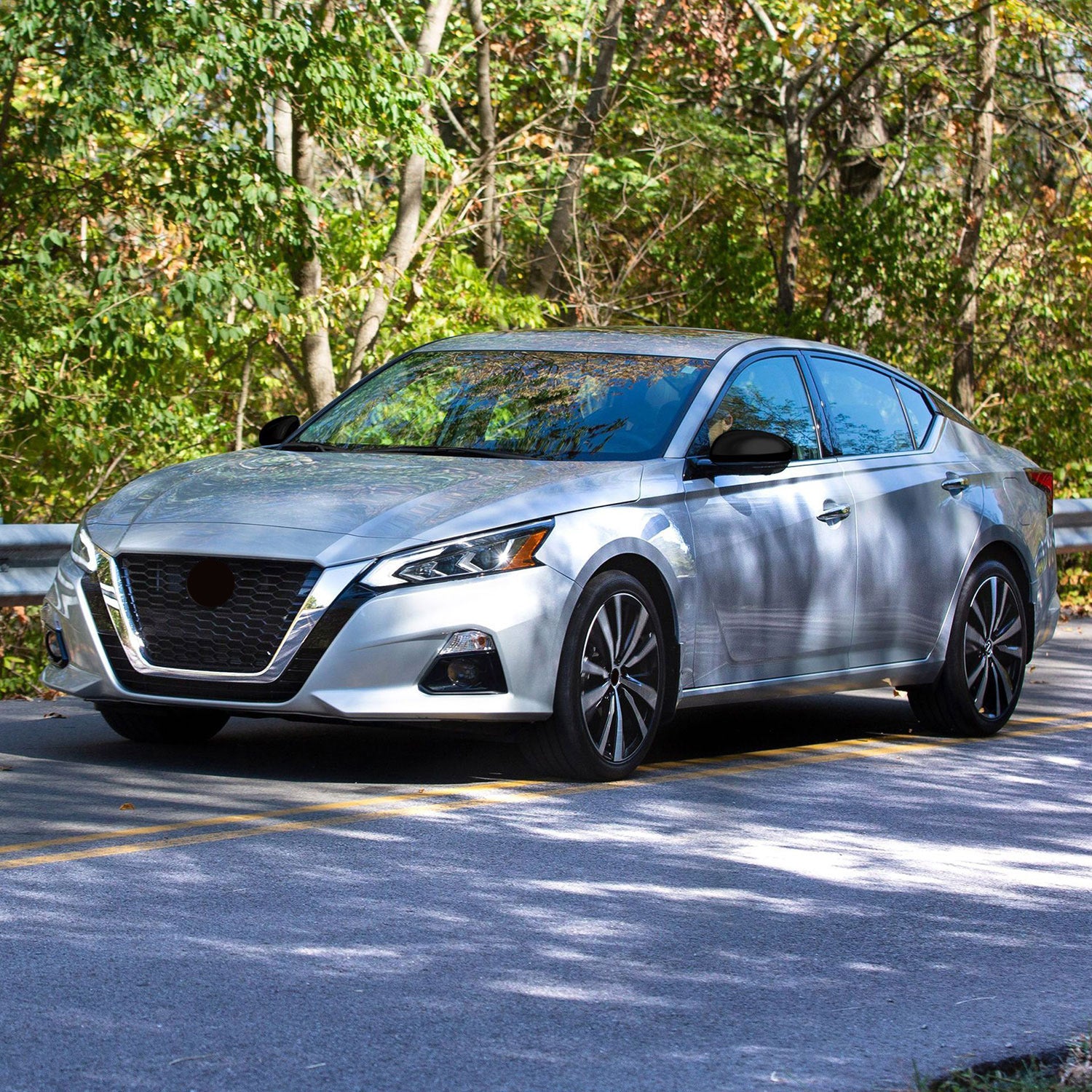 2019-2025 Nissan Altima Mirror Cover Caps Gloss Black 2Pcs ABS Plastic