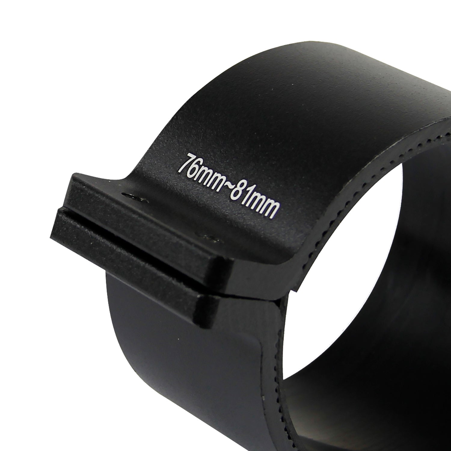 Universal 3" Aluminum Light Mounting Brackets Black