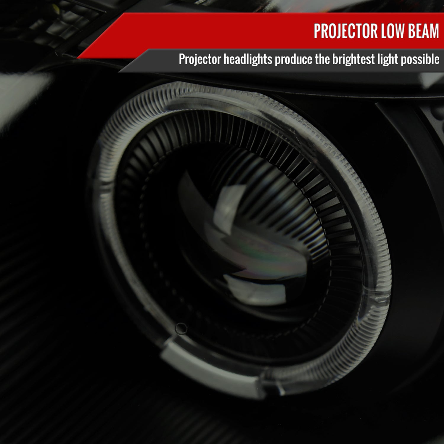 1998-2005 Lexus GS300/GS400/GS430 Halo Projector Headlights LED Light Smoke