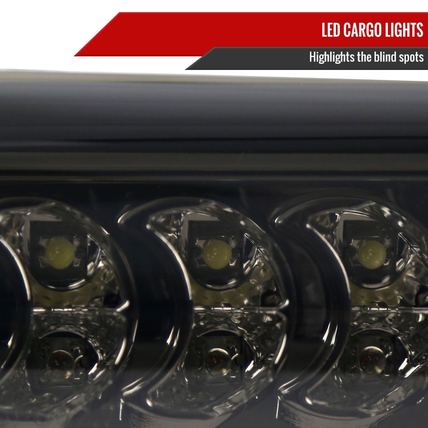 2002-2008 Dodge RAM LED 3rd Brake Light Chrome Housing/Smoke Lens