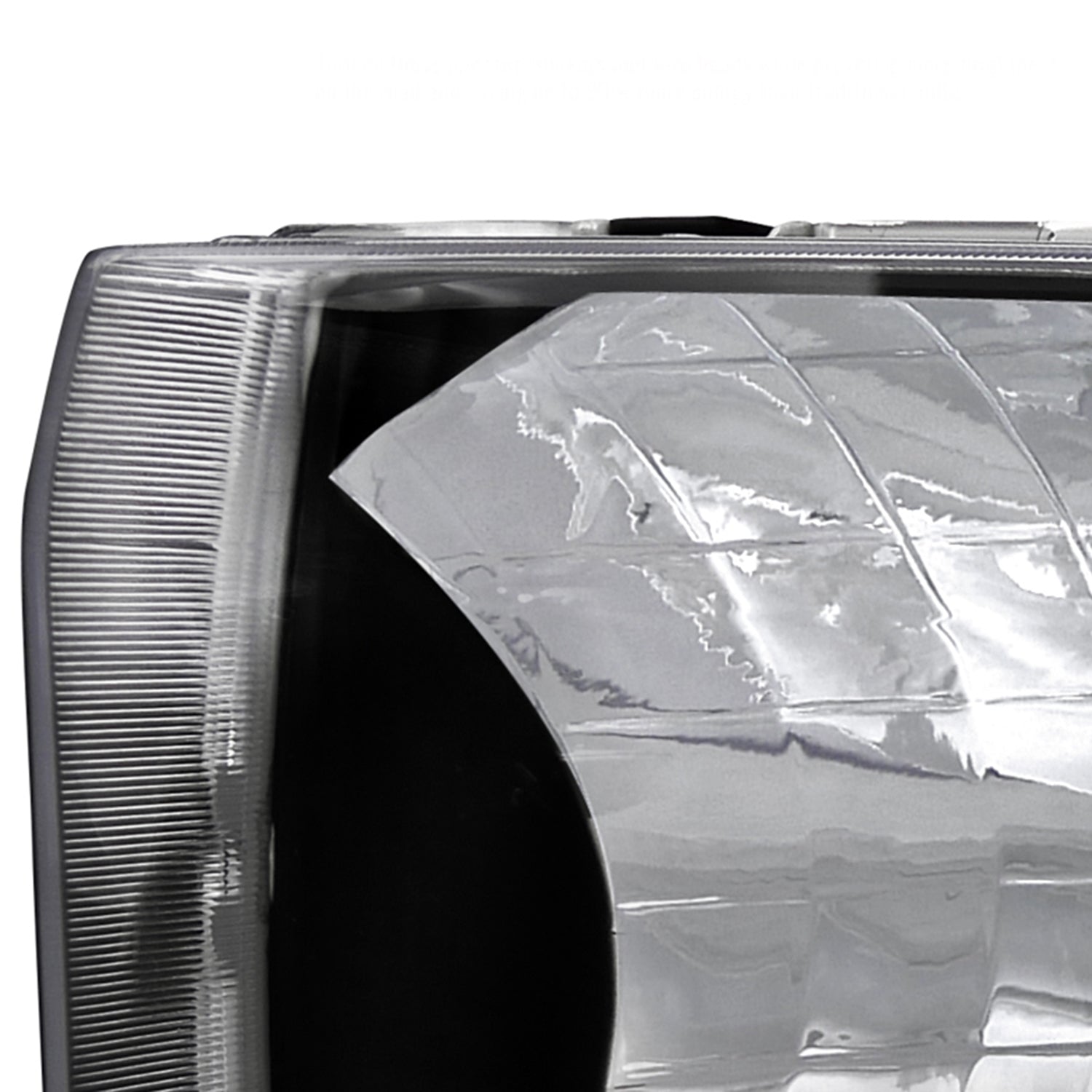 1999-2004 Ford F-250/350/450/550/Excursion Factory Headlights Matt Black