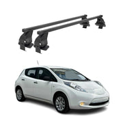 2011-2017 Nissan Leaf Roof Rack Cross Bars Black