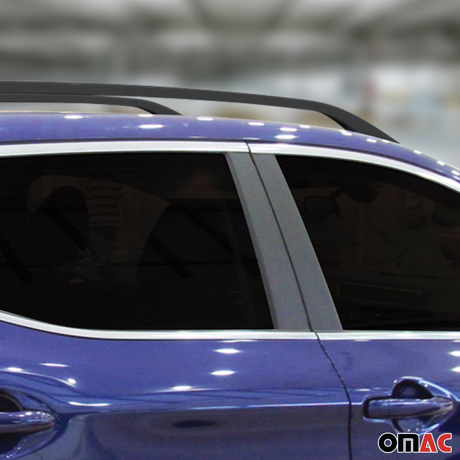 2013-2019 Ford Escape Roof Racks Cross Bars Luggage Carrie Black 2 Pieces