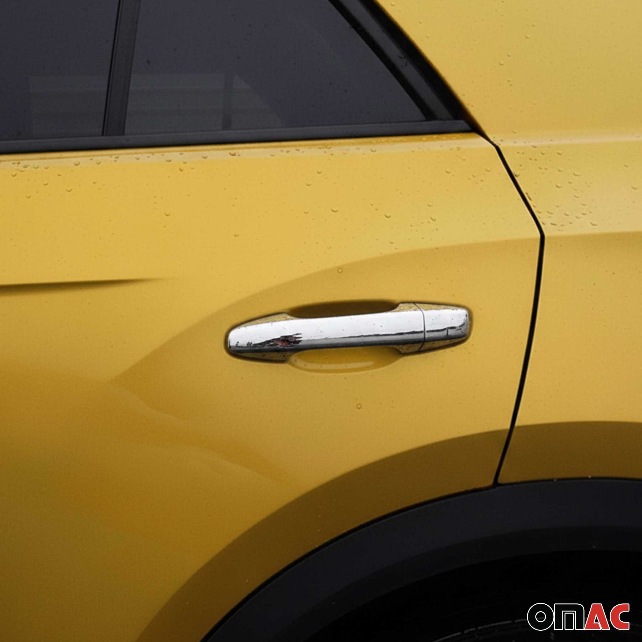 2009-2014 VW Golf 6.gen Car Door Handle Cover Protector Stainless Steel Chrome 8 Pcs