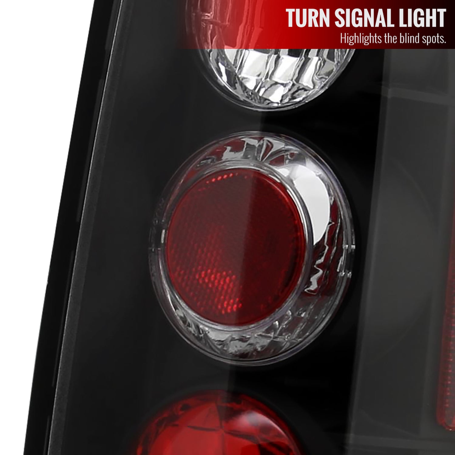 2005-2014 Nissan Frontier/ 2009-2012 Suzuki Equator Tail Lights Matt Black/Clear