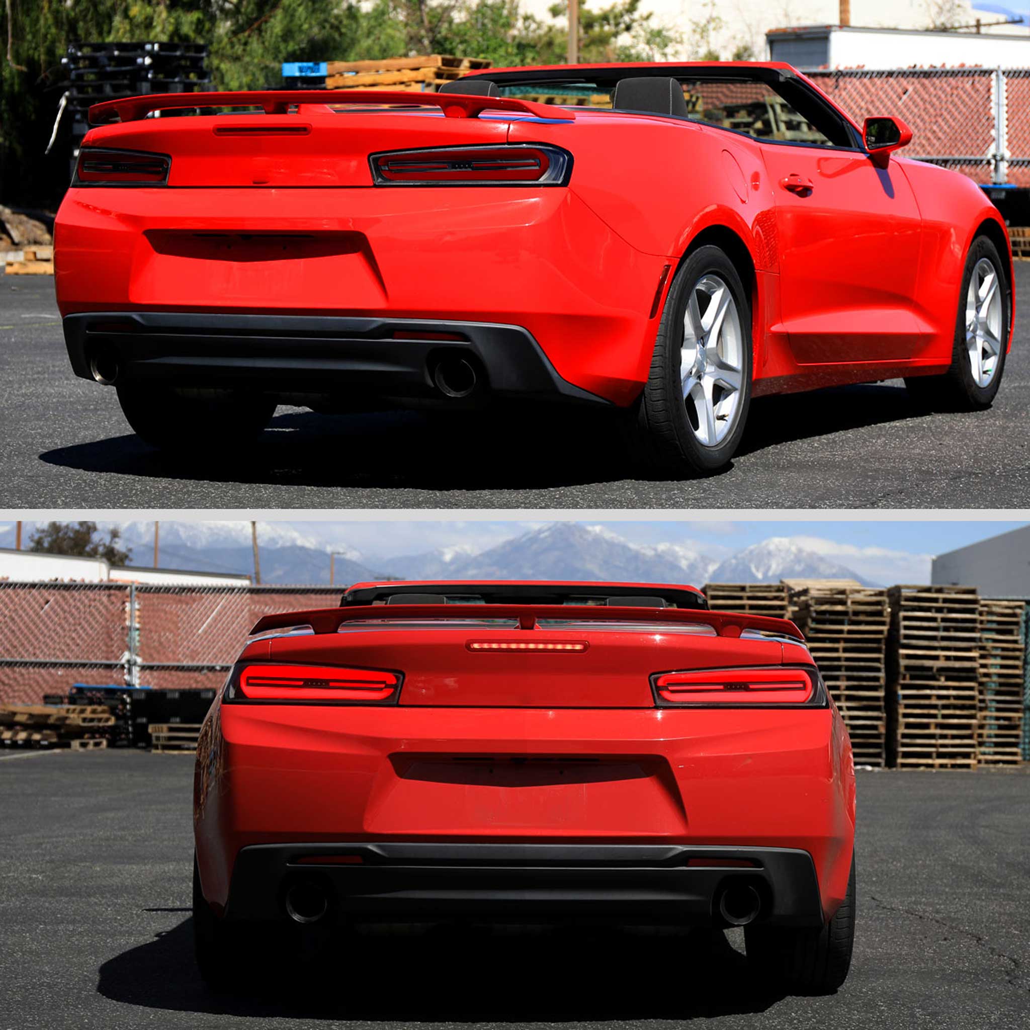 For Chevrolet Camaro 2016-2018 Full LED Tail Light Sequential Signal For OE LED