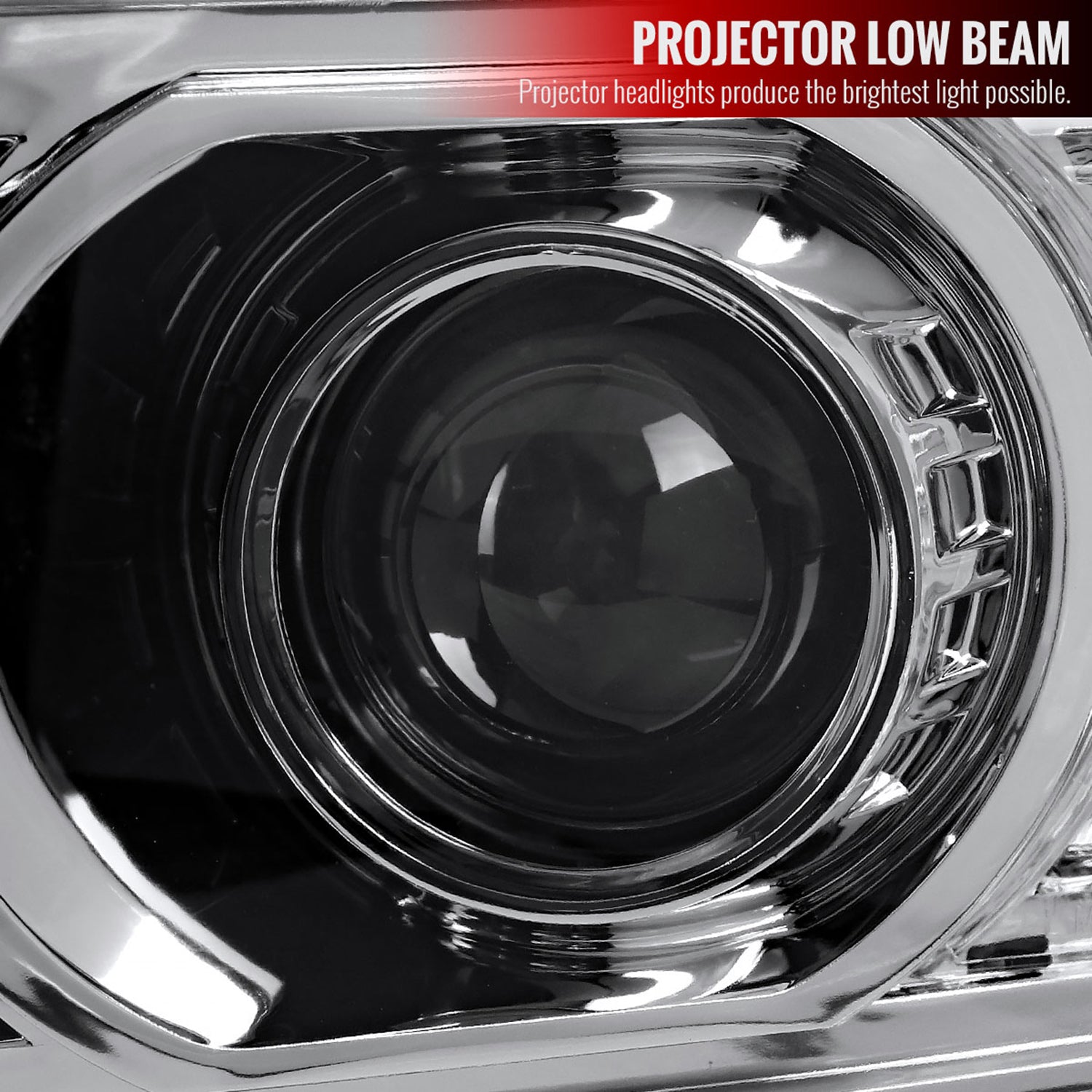 2007-2013 Chevy Avalanche/ 07-2014 Tahoe Suburban LED C-Bar Headlights Chrome