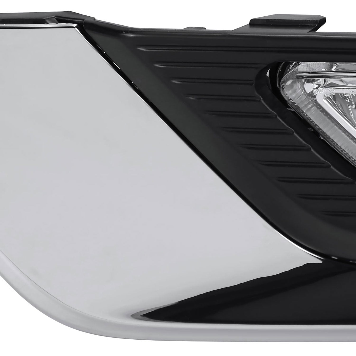 2017-2018 Ford Fusion LED Fog Lights Kit Chrome Housing/Clear Lens