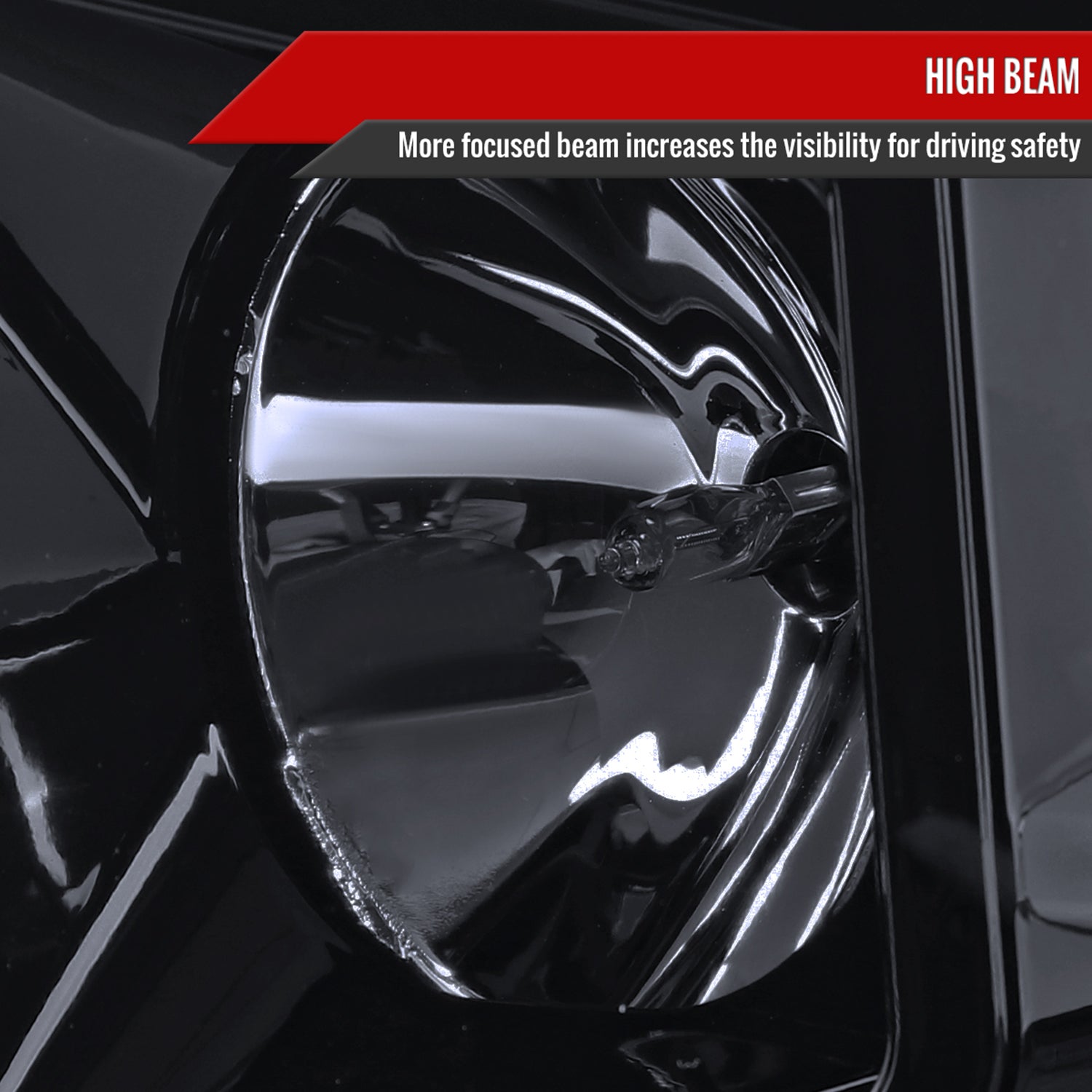 2007-2013 Toyota Tundra/ 2008-2017 Sequoia LED C-Bar Projector Headlights Smoke