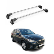 2013-2016 Mazda CX-5 Roof Rack Cross Bars Silver