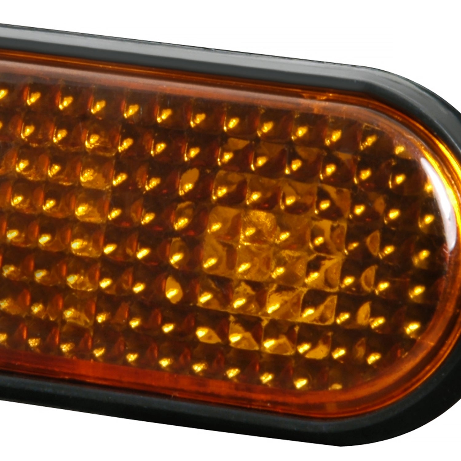 1992-1995 Honda Civic Amber Smoke Lens Side Marker Flat Style Lights