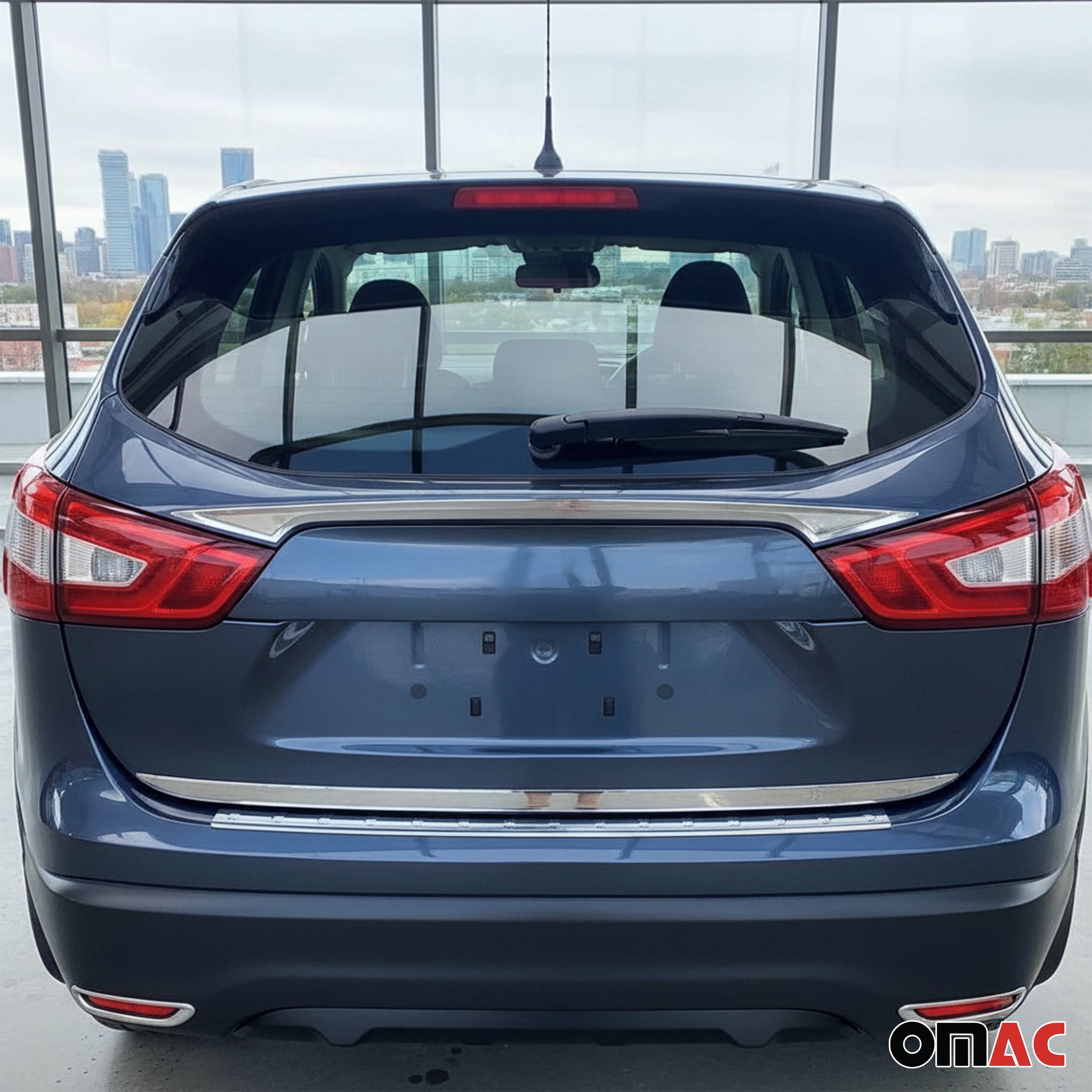 2017-2022 Nissan Rogue Sport Rear Trunk Tailgate Door Handle Cover Brushed