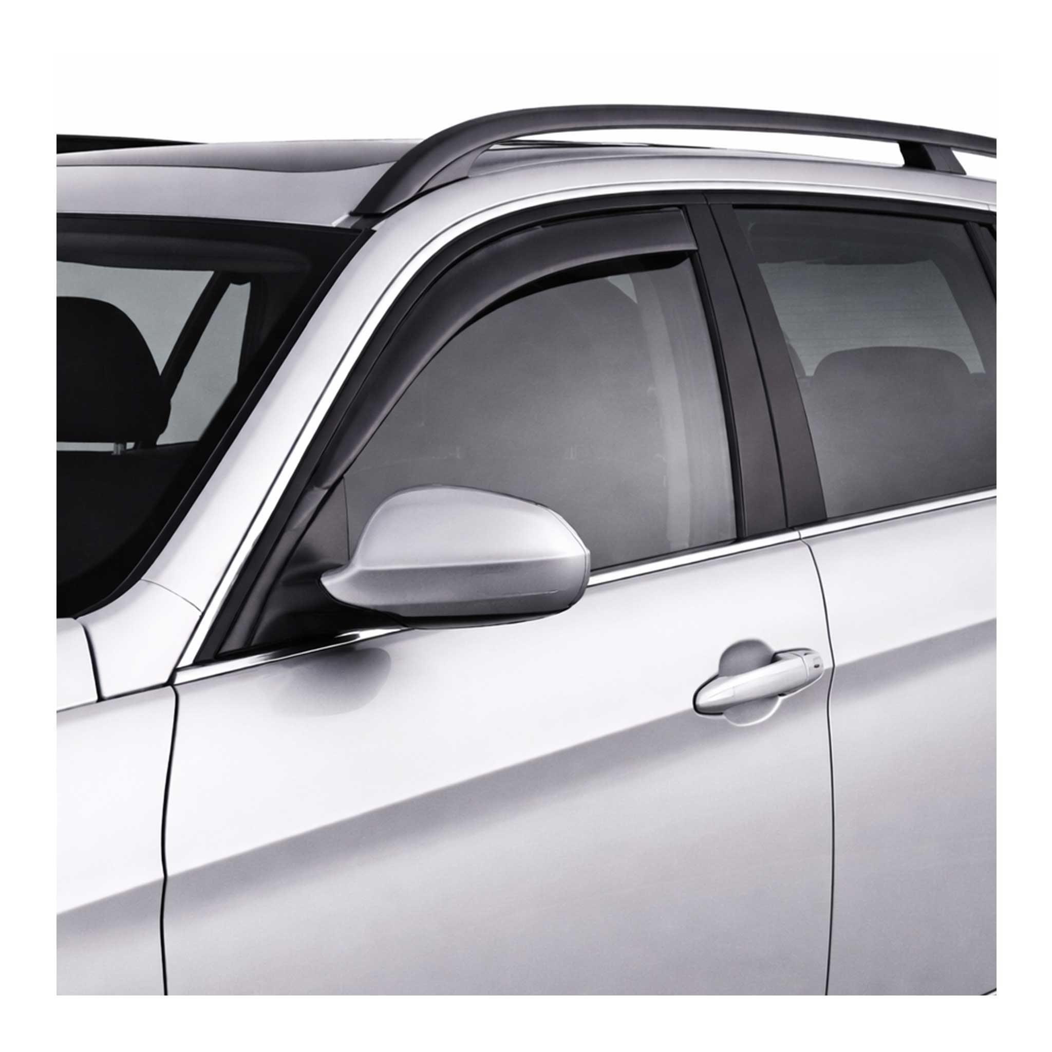 2005-2012 BMW 3 Series E90 Sedan 2004-2011 / E91 Touring Window Visor Vent Rain Deflector 2Pcs Smoke