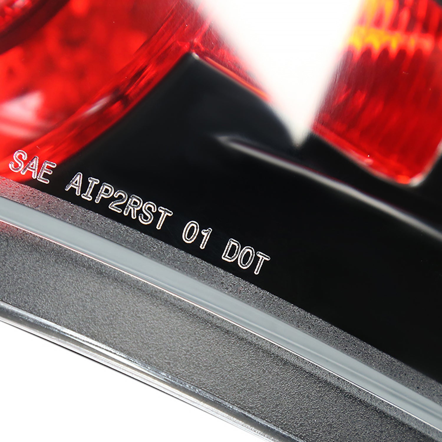 2003-2005 Toyota 4Runner Tail Lights Matte Black Housing/Clear Lens