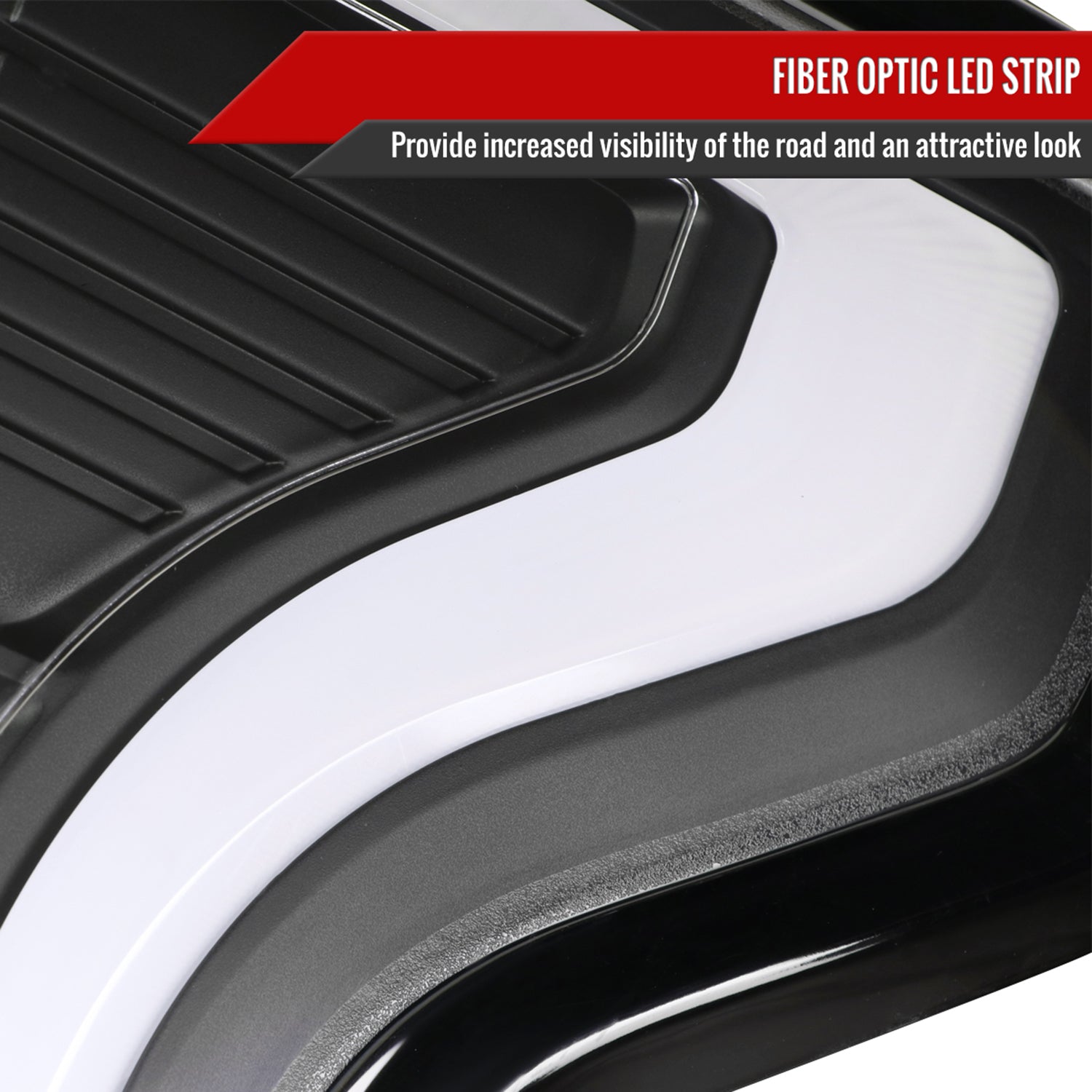 2018-2020 Ford F-150 LED Tail Lights Matte Black Housing/Clear Lens