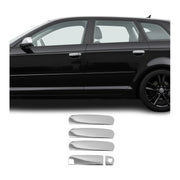 2001-2005 Audi A4 Car Door Handle Cover Protector Stainless Steel Chrome 5 Pcs