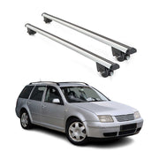 2000-2005 VW Bora Estate Roof Rack Cross Bars Silver