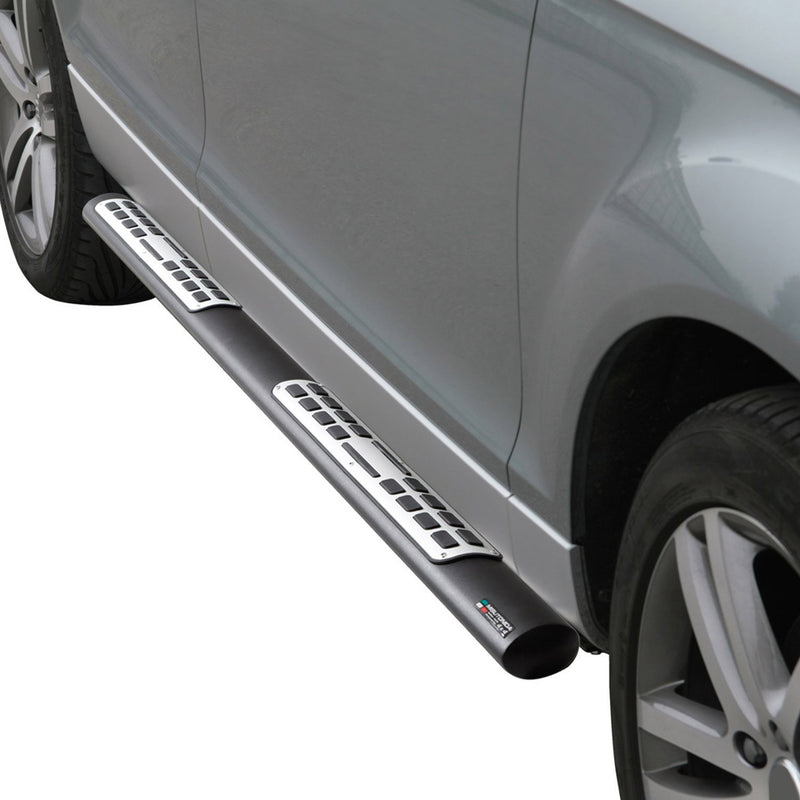 2007-2015 Audi Q7 Running Boards Side Steps Black