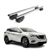 Roof Rack Cross Bars Luggage Carrier for Nissan Murano 2015-2024 Gray 2 Pcs