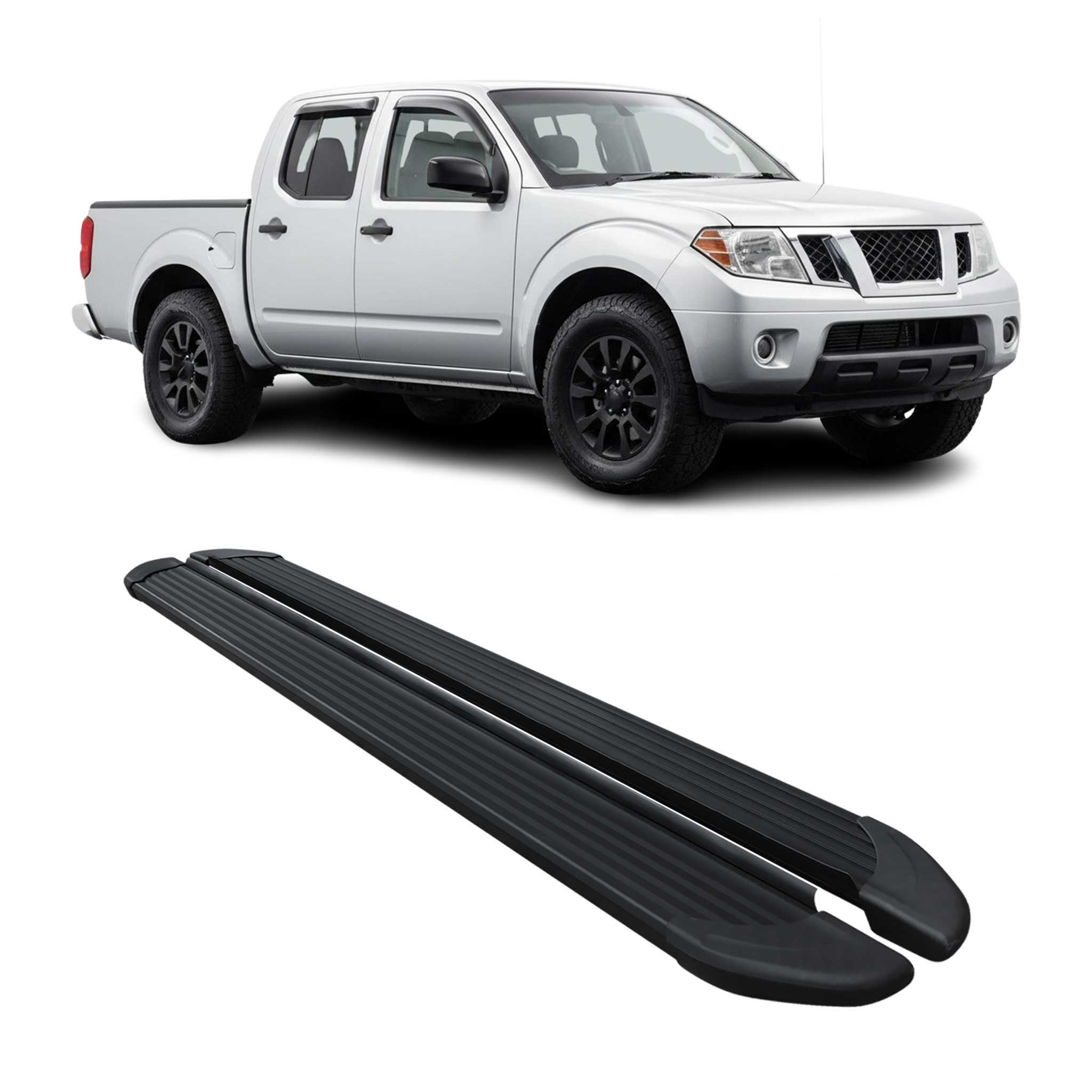 2005-2021 Nissan Frontier Nerf Bar Side Step Running Boards Alu 2x