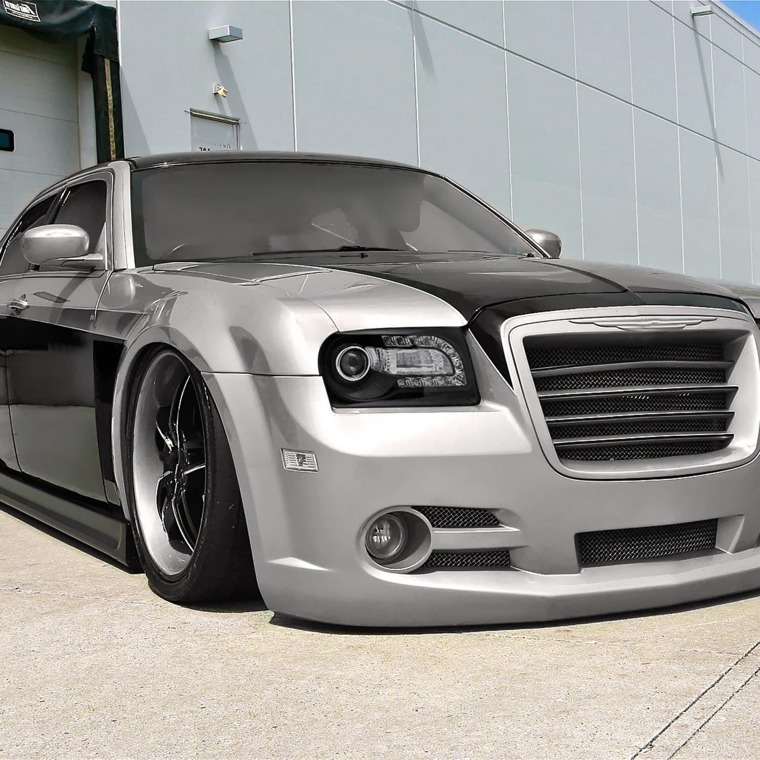 2005-2010 Chrysler 300 Base/LX/Touring Headlights LED Light&LED Signal Black