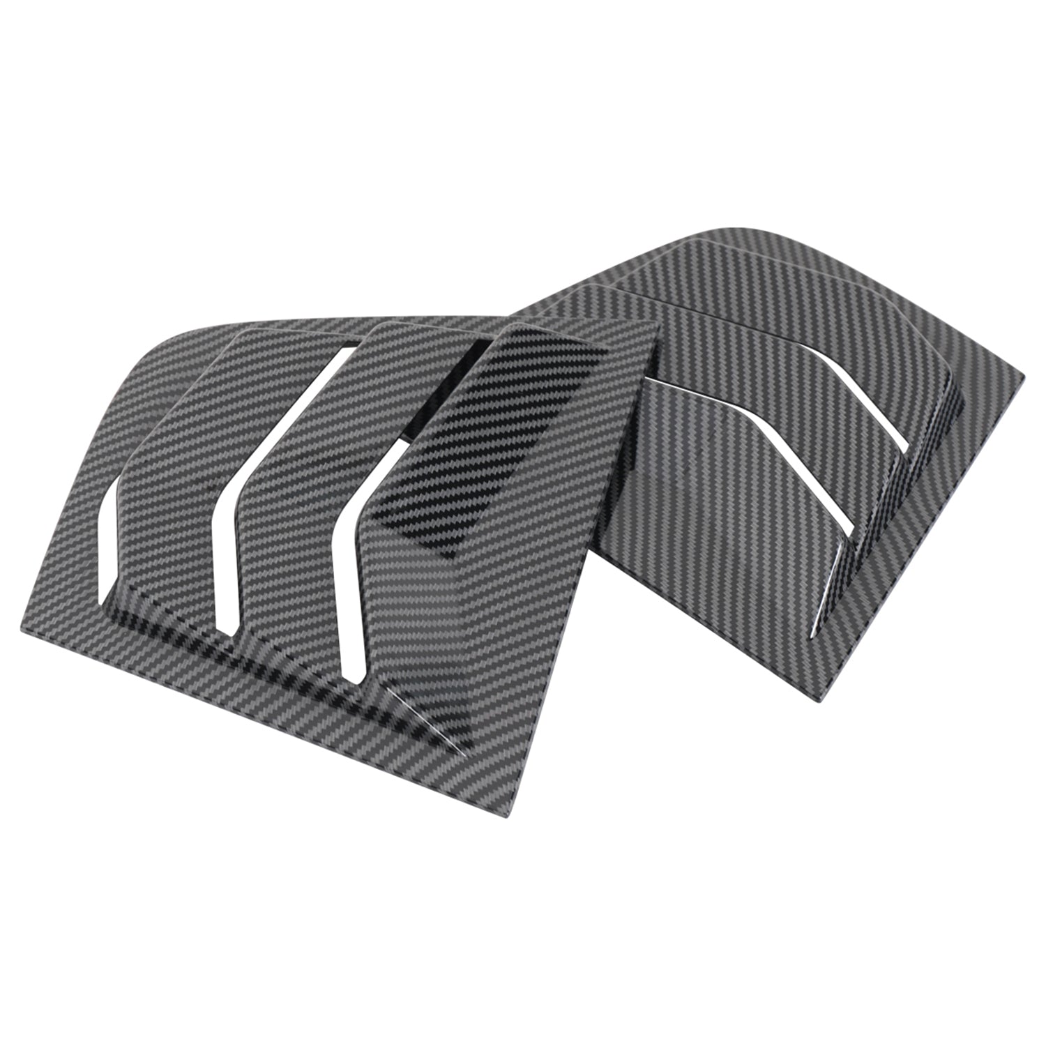 2011-2021 Dodge Charger Carbon Fiber Side Window Louvers Vent