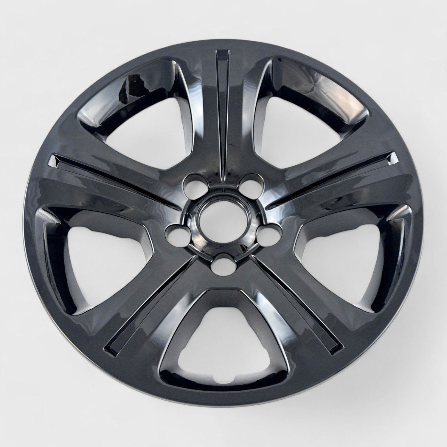 2015-2023 Dodge Charger Wheel Cover Hubcaps Set Gloss Black 8Pcs ABS Plastic