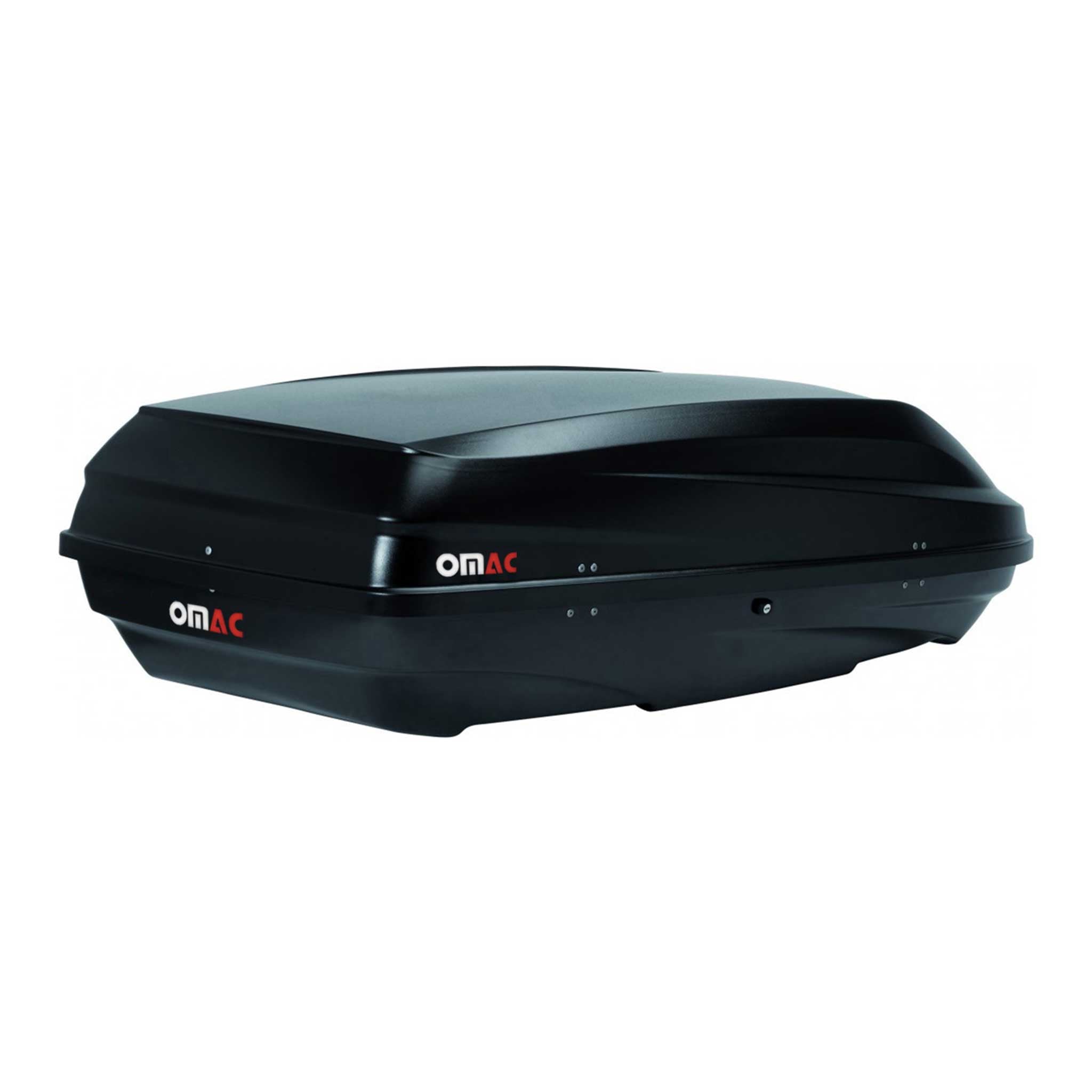 OMAC G3 Roof Box 12.7 cu ft PS UV-protected Matt Black Dual Side Opening