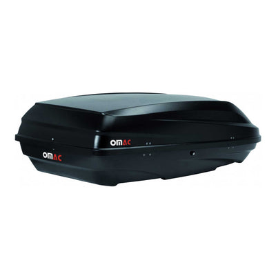 OMAC G3 Roof Box 12.7 cu ft PS UV-protected Matt Black Dual Side Opening