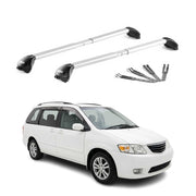 Roof Rack Cross Bars Luggage Carrier for Mazda MPV LV 1995-1999 Aluminium Silver