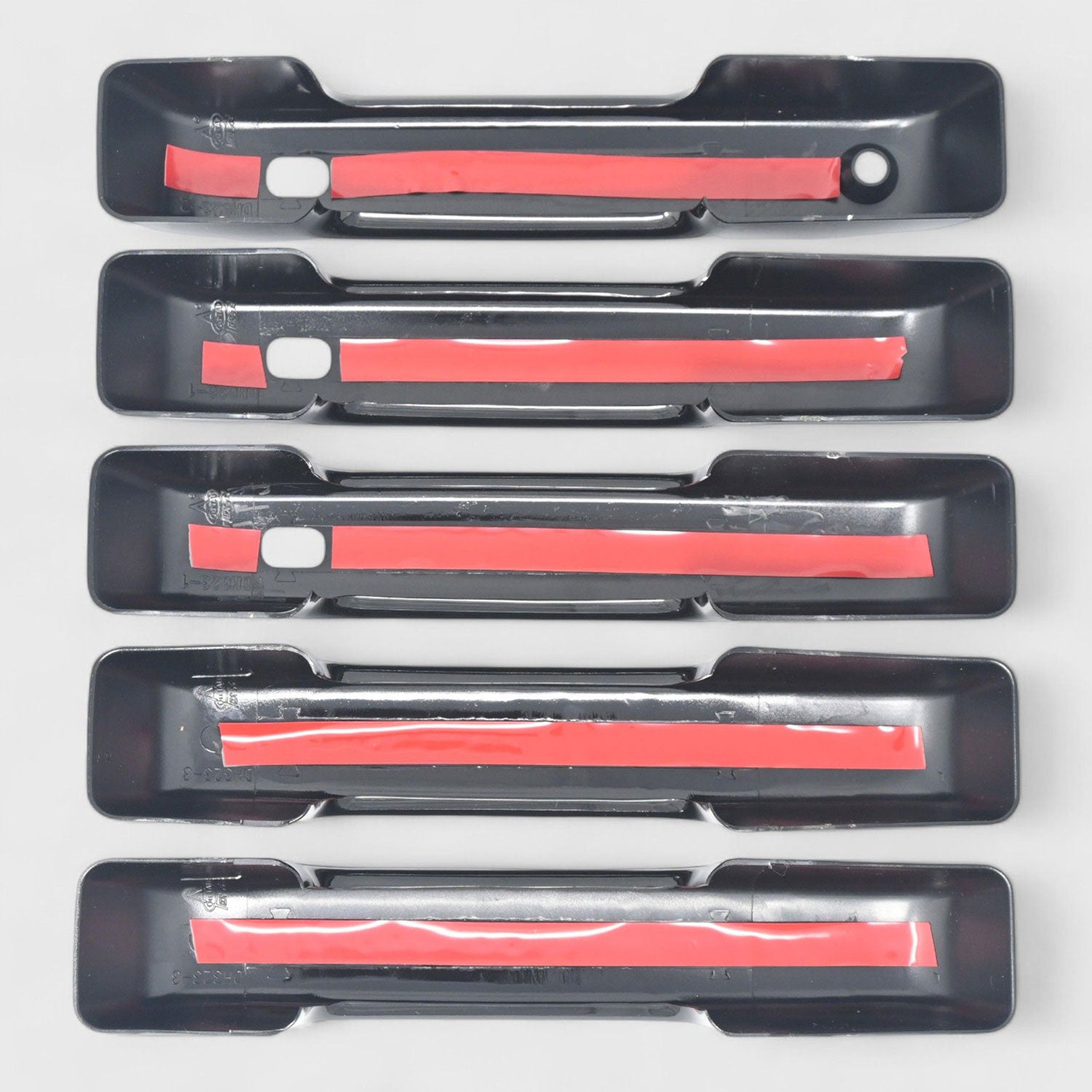 2021-2024 Ford Bronco Door Handle Cover Gloss Black 5Pcs ABS Plastic