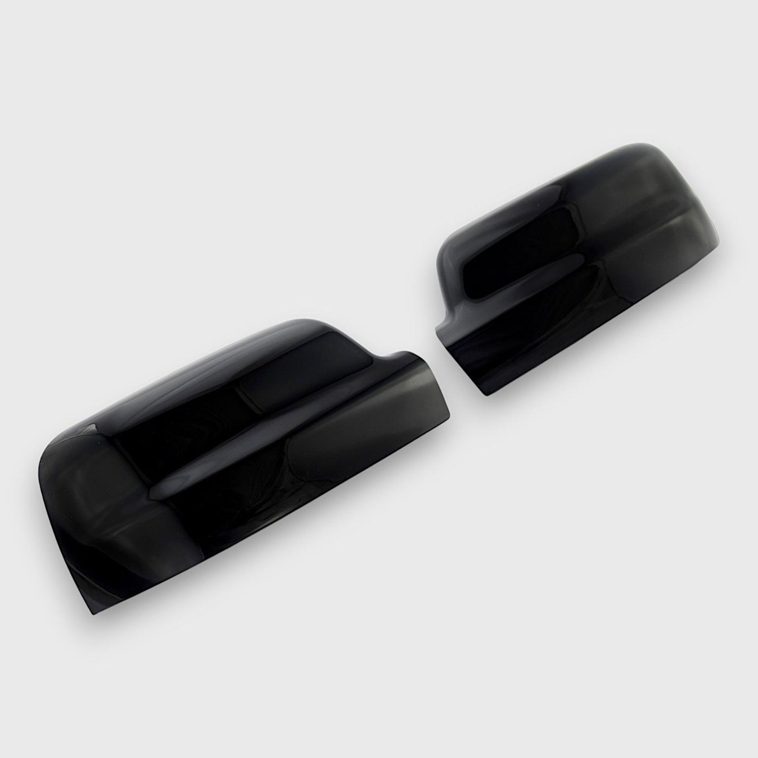 2019-2025 RAM RAM 1500 Mirror Cover Caps Gloss Black 2Pcs ABS Plastic