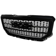 2016-2018 GMC Sierra 1500 Jet Glossy Black ABS Denali Style Grille