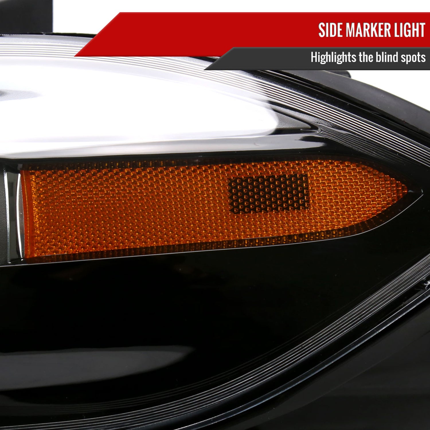 2013-2016 Dodge Dart Factory Headlights Projector High/Low Beam - Driver Side