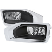2015-2018 GMC Yukon/Yukon XL Bumper Fog Lights Kit Chrome Housing/Clear Lens
