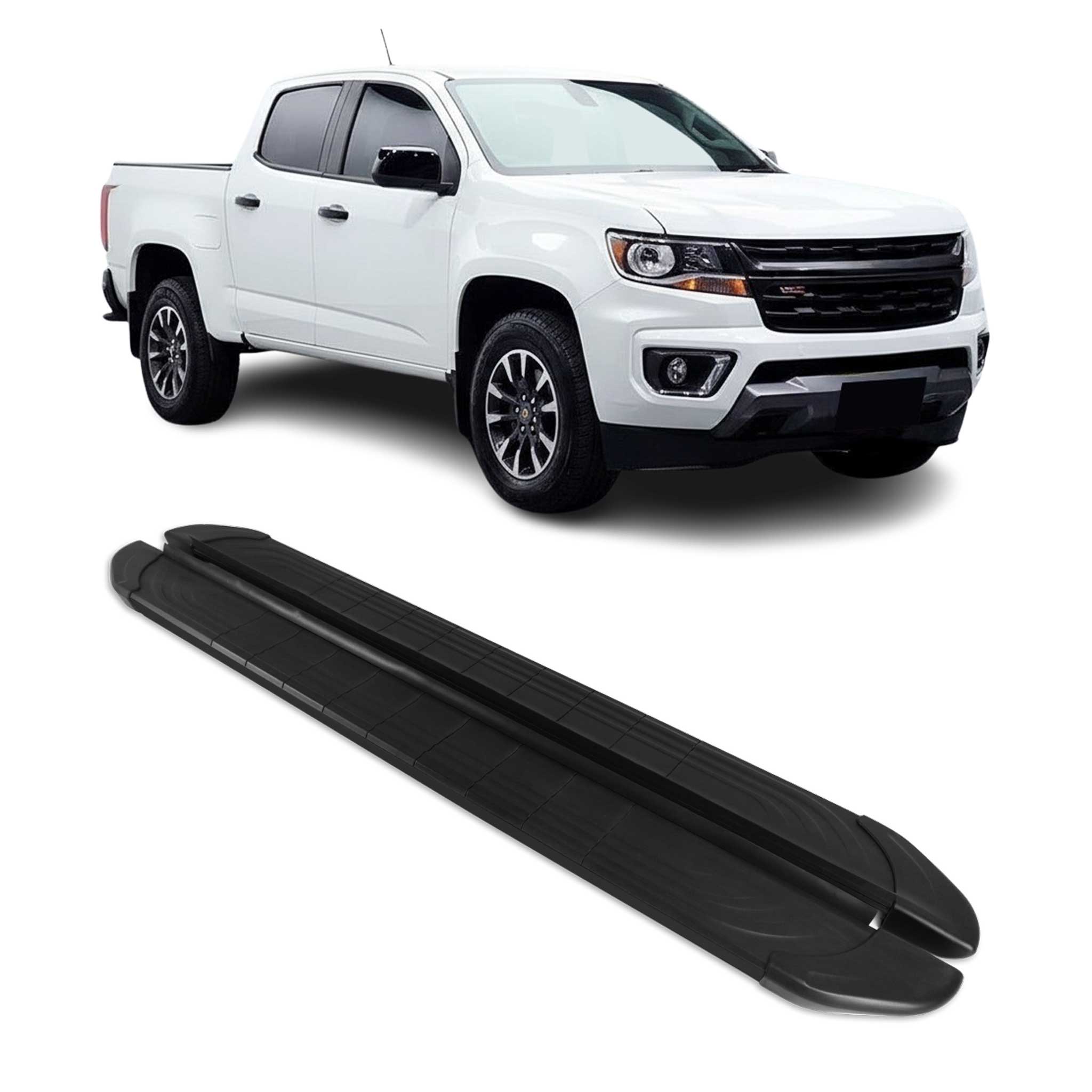 2015-2024 Chevrolet Colorado / GMC Canyon Nerf Bar Side Step Running Boards Alu