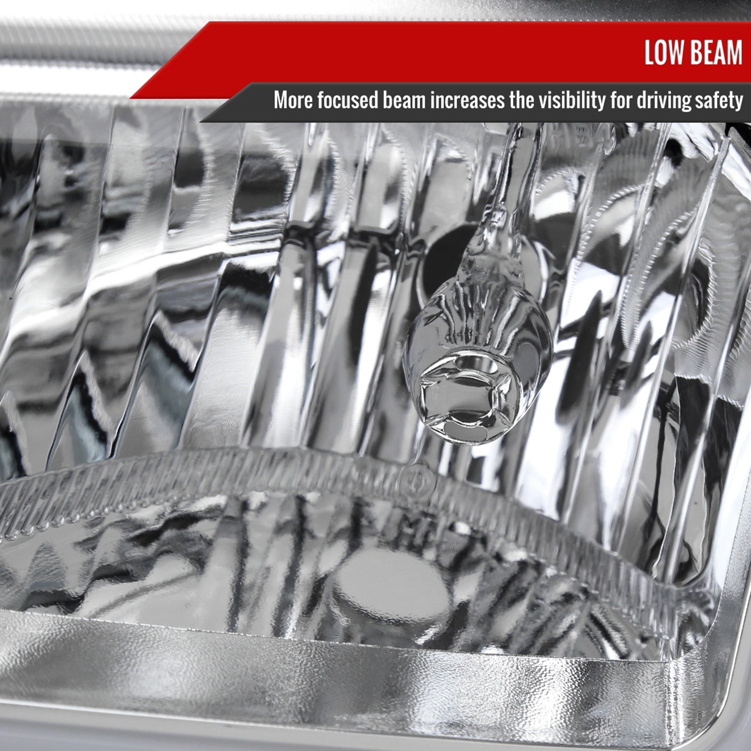 2003-2007 Chevy Silverado /2002-2006 Avalanche LED Bar Factory Headlights Chrome