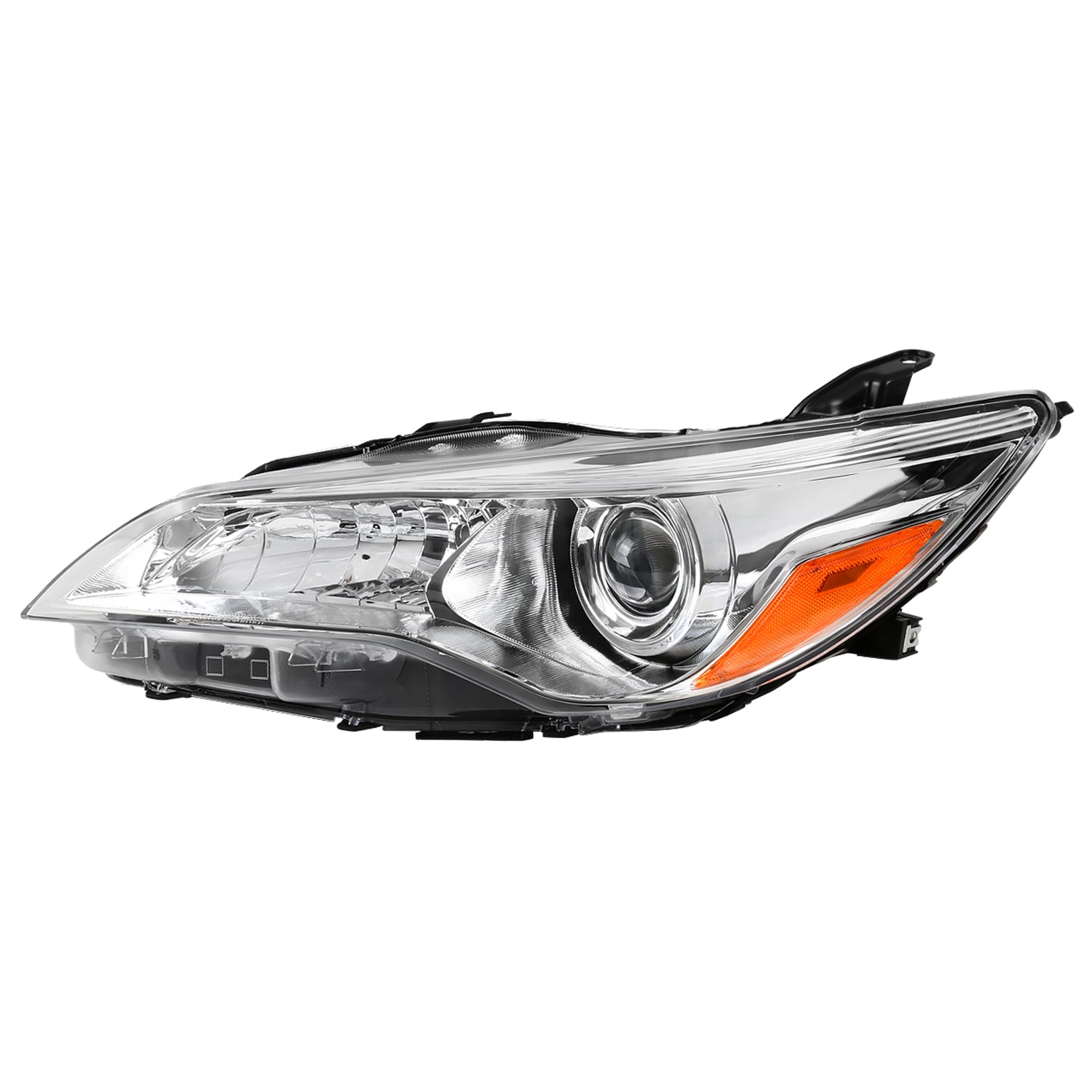 2015-2017 Toyota Camry Projector Headlight Amber Reflector -Driver Side Chrome