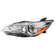 2015-2017 Toyota Camry Projector Headlight Amber Reflector -Driver Side Chrome