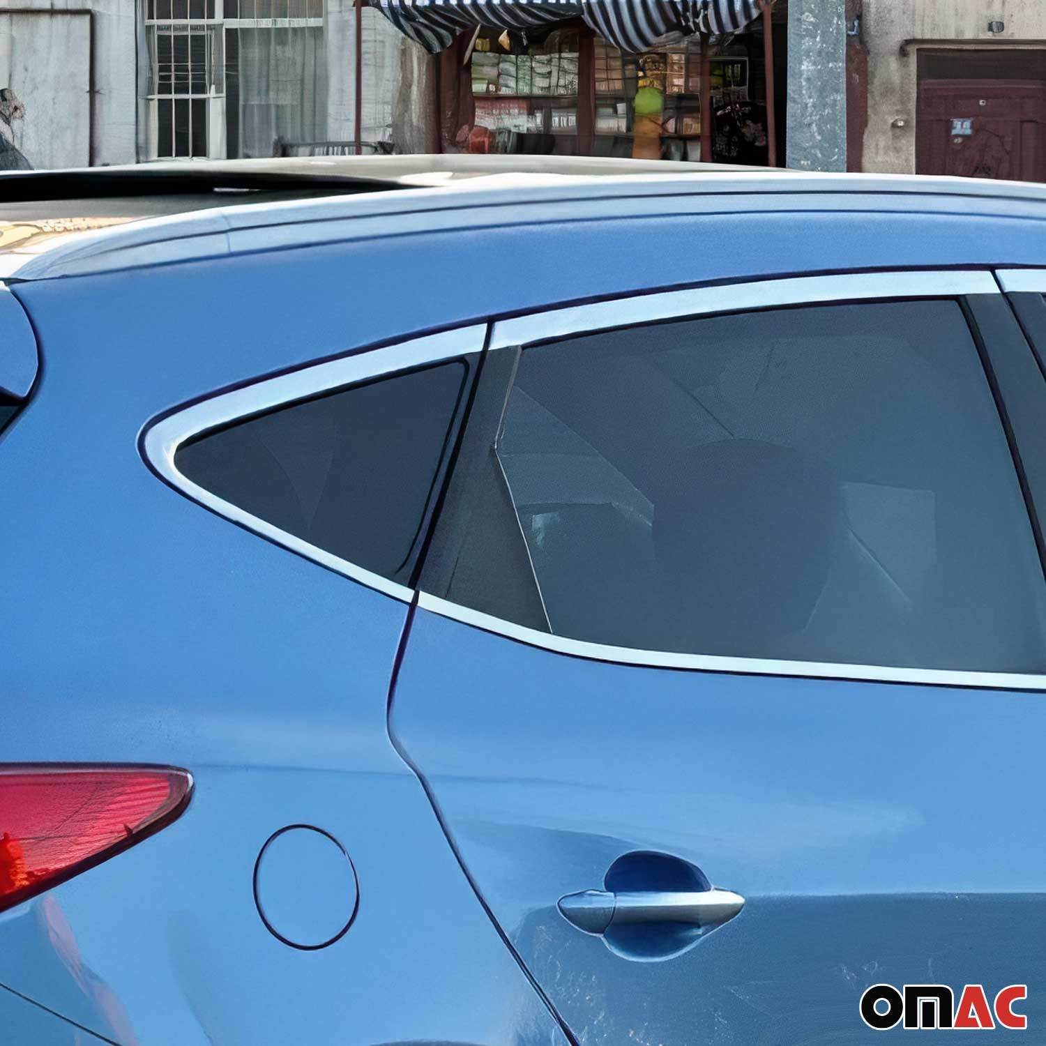 2010-2015 Hyundai Tucson Window Molding Trim Streamer Stainless Steel Silver 10 Pcs