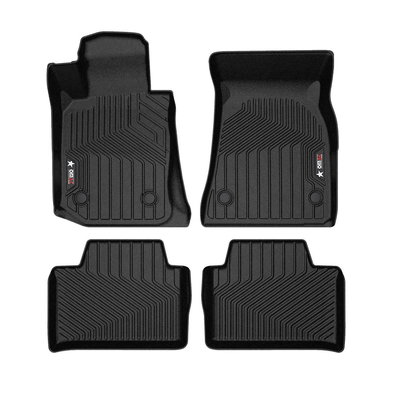 2022-2025 BMW 4 Series G26 Gran Coupe Premium Floor Mats Liners First and Second Row Set