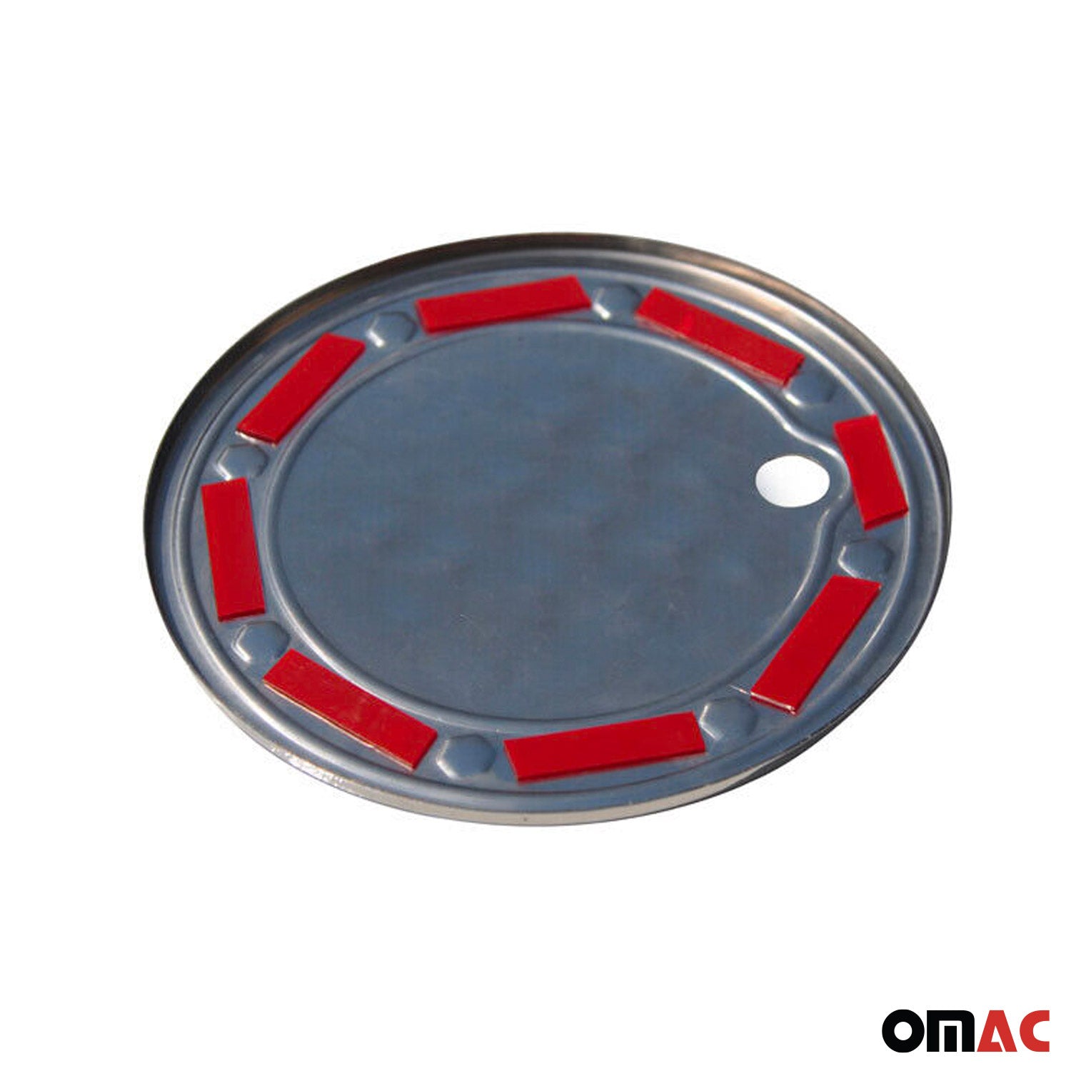 2000-2004 Ford Focus Fuel Caps Cover Gas Cap Cover Stainless Steel Silver 1Pc