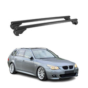 2006-2009 BMW 5 Series E61 Wagon Roof Rack Cross Bars Black