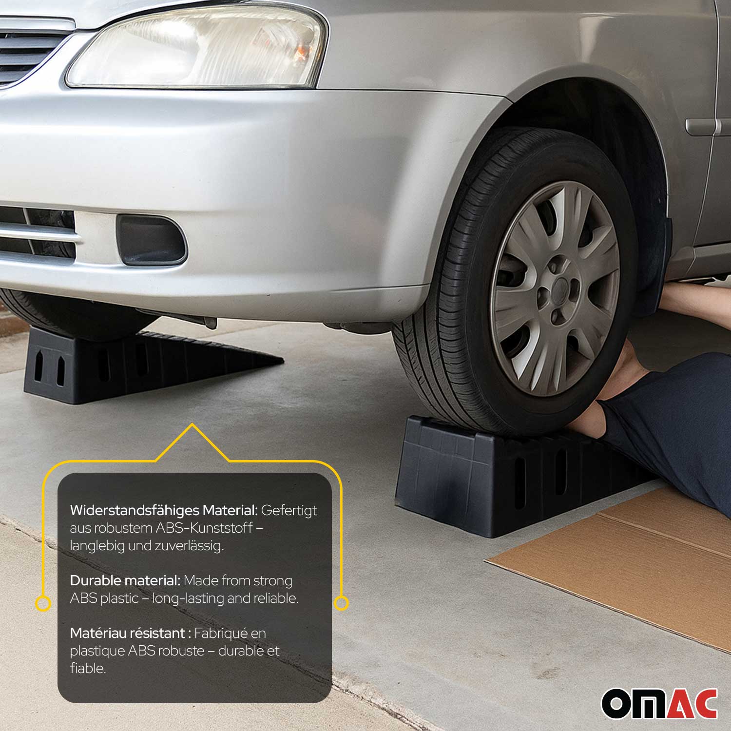 RV Trailer Truck Camper ATV Ramp Wheel Levelling Lifting 11000lbs x 2PCS