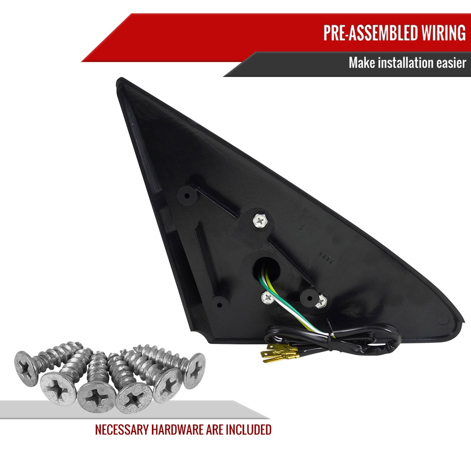 1992-1995 Honda Civic Coupe/Hatchback Carbon Fiber Shell Power Spoon Mirrors