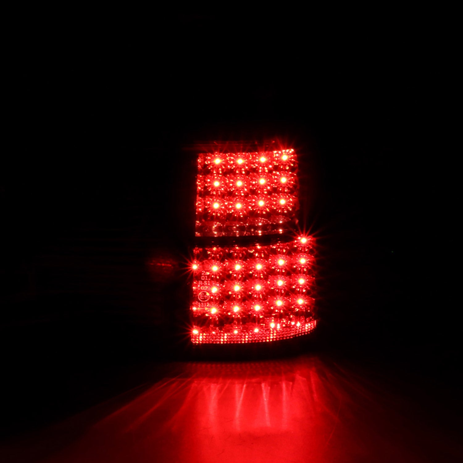 2000-2006 BMW E53 X5 LED Tail Lights - OZ Chrome Housing/Smoke Lens