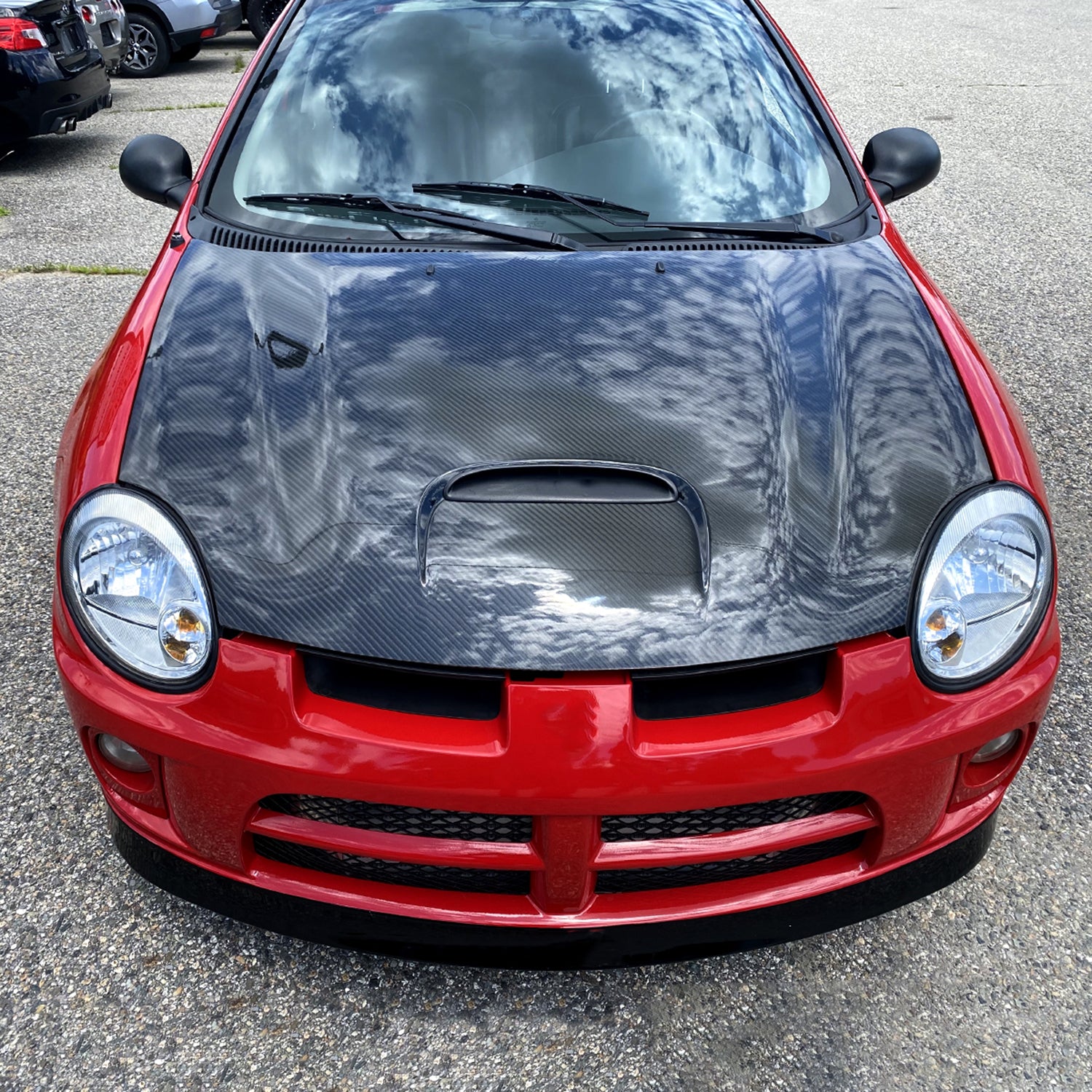 2003-2005 Dodge Neon Factory Style Headlights Chrome Housing/Clear Lens