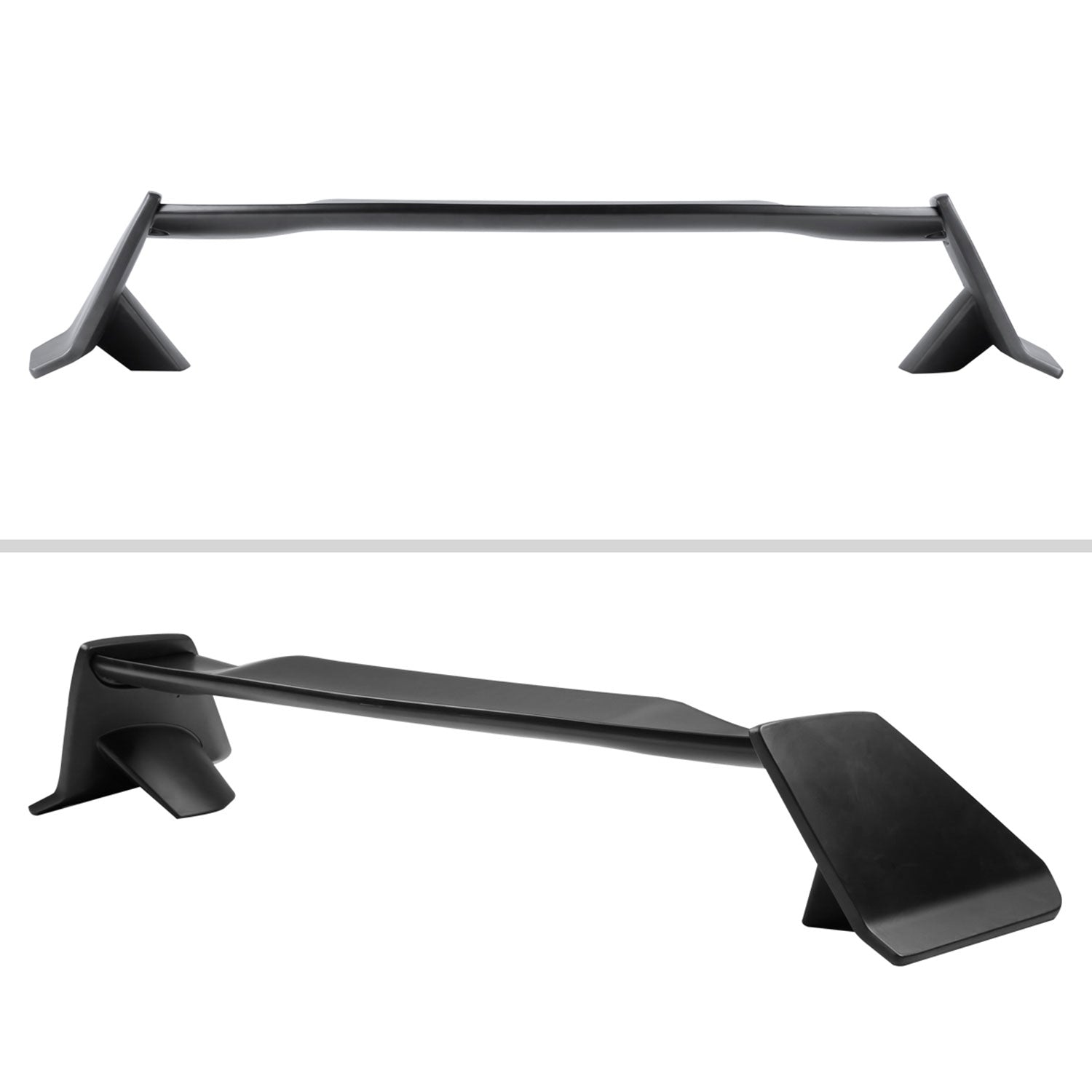 2016-2021 Honda Civic Sedan Black ABS TR Style Rear Spoiler Wing